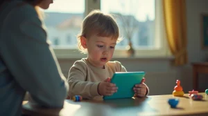 Téléphone pour enfant avec options de sécurité adaptées