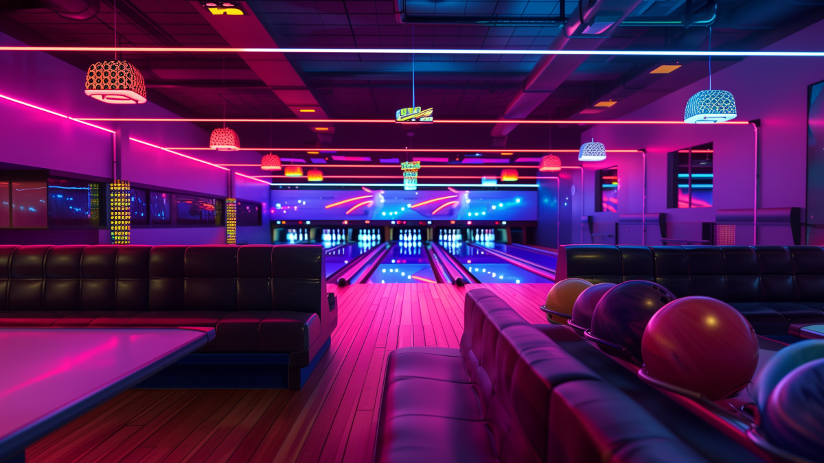 joli bowling ambiance du soir